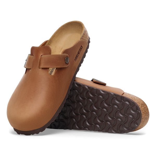 Birkenstock Boston Oiled Leather Clogs