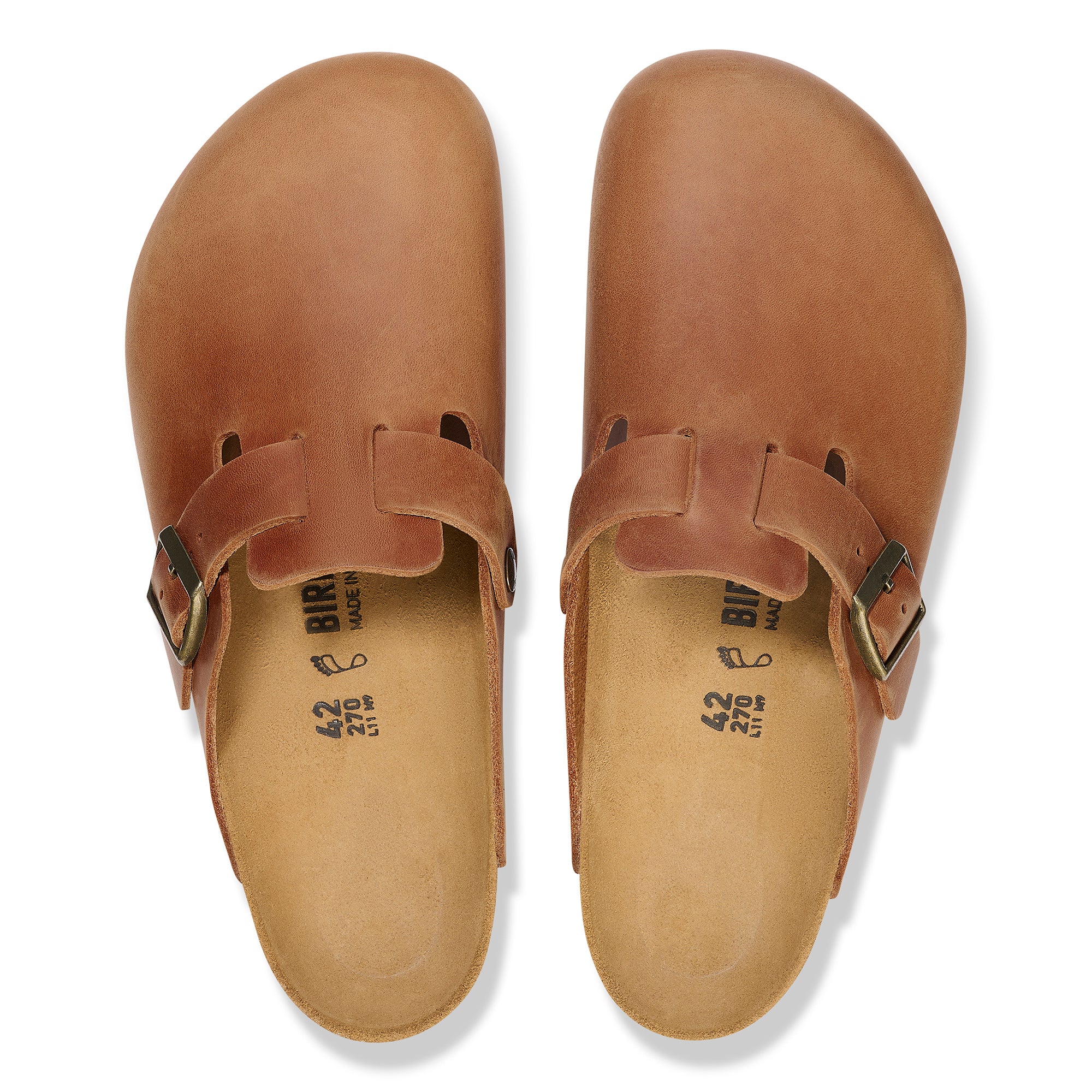 Birkenstock Boston Oiled Leather Clogs