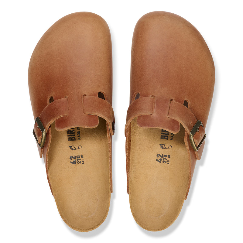 Birkenstock Boston Oiled Leather Clogs