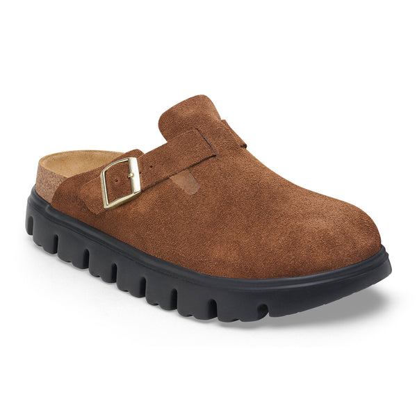 Birkenstock Boston Chunky Suede Leather Clog - Medium/Narrow