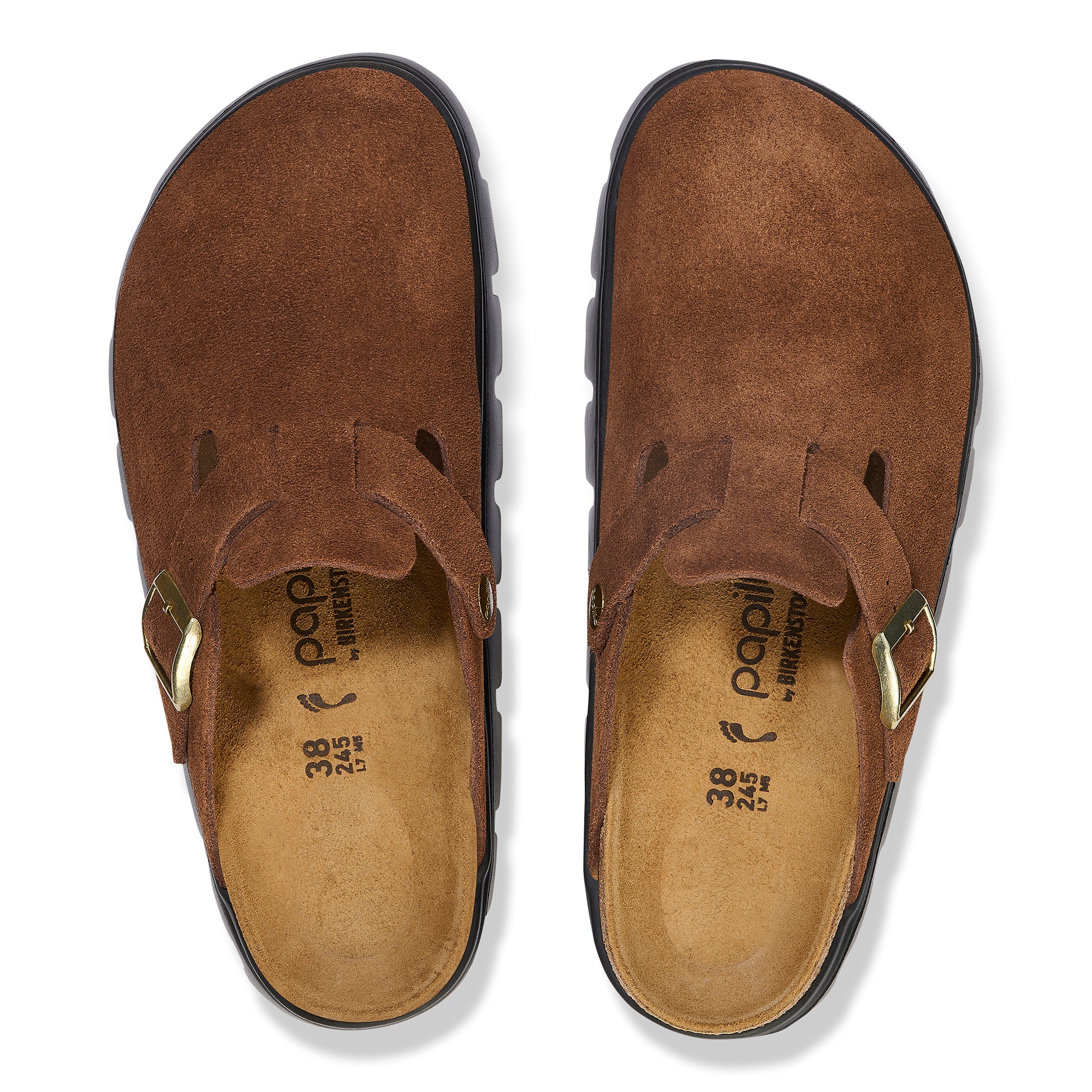 Birkenstock Boston Chunky Suede Leather Clog - Medium/Narrow
