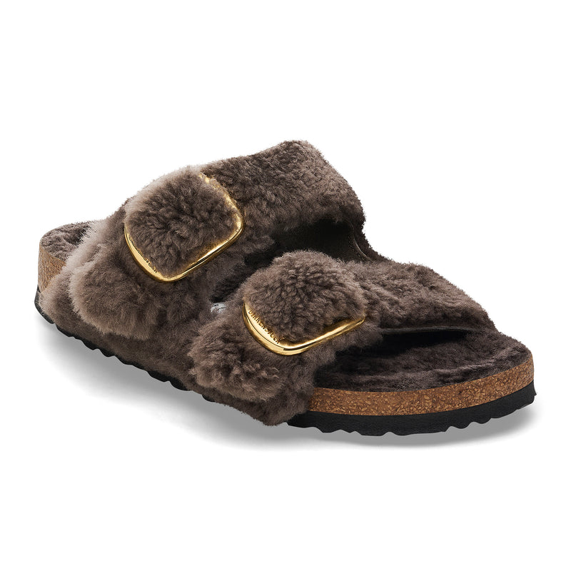 Birkenstock Womens Arizona Big Buckle Shearling Sandals - Medium/Narrow
