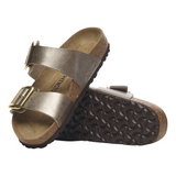 Birkenstock Womens Sydney Luxe Buckle Birko-Flor Sandals - Medium/Narrow