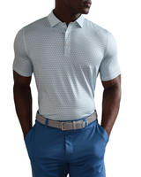 Rhone Mens Drive Time Short Sleeve Polo Shirt