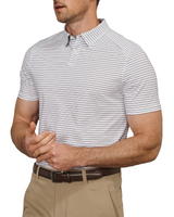 Rhone Mens Commuter Slim Fit Short Sleeve Polo Shirt
