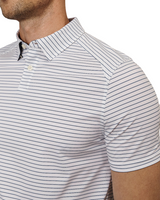 Rhone Mens Commuter Slim Fit Short Sleeve Polo Shirt