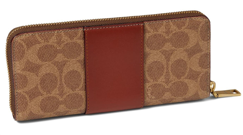 Coach Large Slim Accordion Zip Wallet – ShopCGX