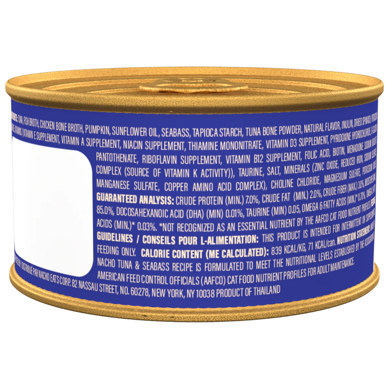 Made By Nacho Flaked Tuna & Bonito Cat Food - 3 oz.