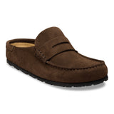 Birkenstock Naples Wrapped Suede Leather Clogs - Regular/Wide