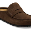 Birkenstock Naples Wrapped Suede Leather Clogs - Regular/Wide