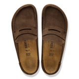 Birkenstock Naples Wrapped Suede Leather Clogs - Regular/Wide