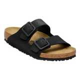 Birkenstock Arizona Wire Buckle Nubuck Leather Sandals - Regular/Wide