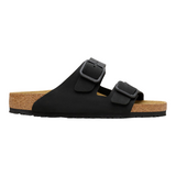 Birkenstock Arizona Wire Buckle Nubuck Leather Sandals - Regular/Wide