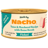 Made By Nacho Flaked Tuna and Mackerel Cat Food - 3 oz.