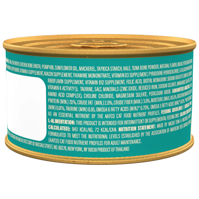 Made By Nacho Flaked Tuna and Mackerel Cat Food - 3 oz.