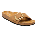 Birkenstock Womens Madrid Big Buckle Nubuck Leather Sandals - Medium/Narrow