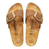 Birkenstock Womens Madrid Big Buckle Nubuck Leather Sandals - Medium/Narrow