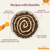 Made By Nacho Lickable Mousse Treats - Salmon & Tuna - 0.5 oz.