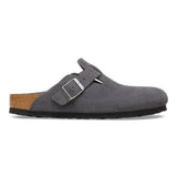 Birkenstock Boston Soft Footbed Suede Leather Clogs