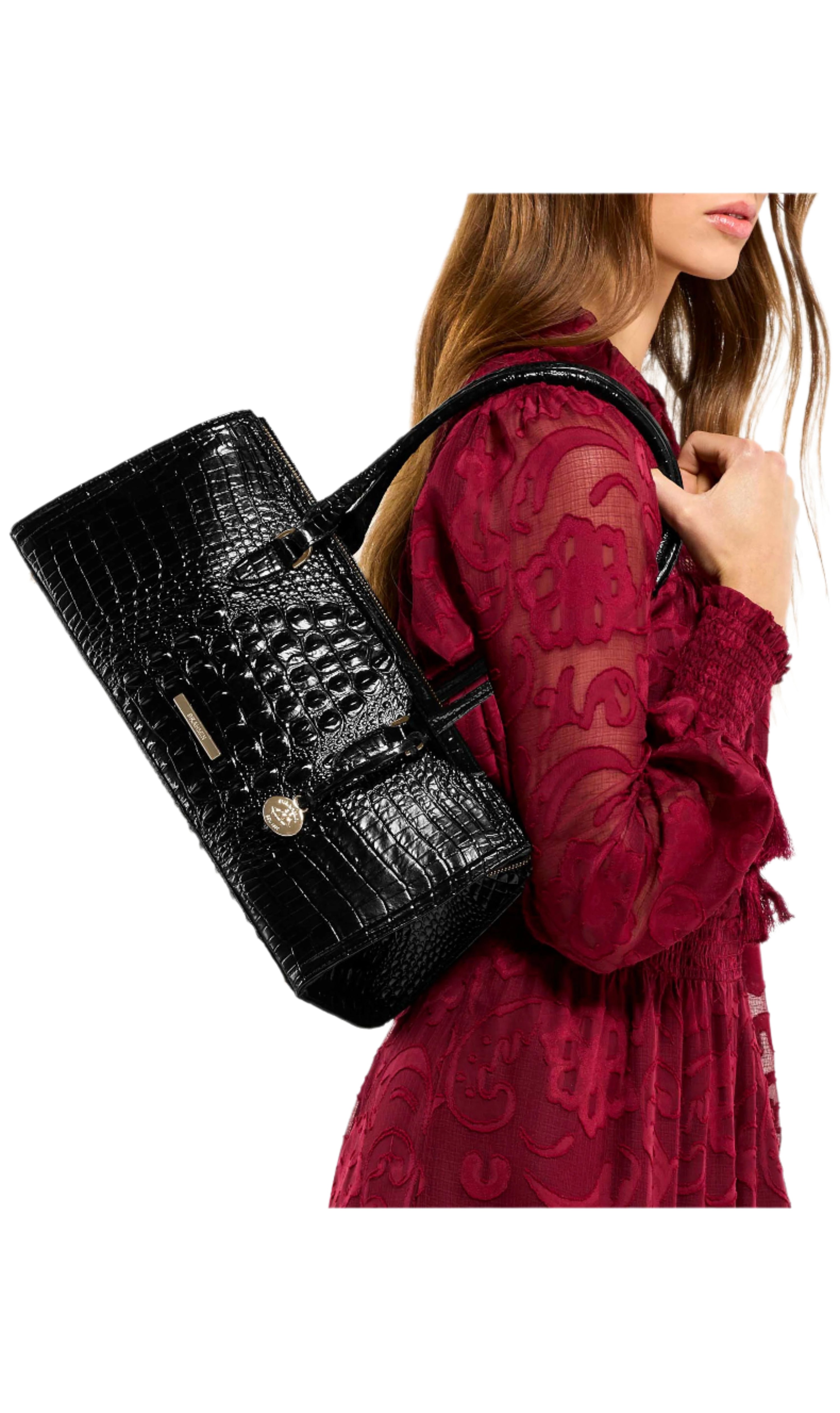 BRAHMIN Sophia Satchel Handbag