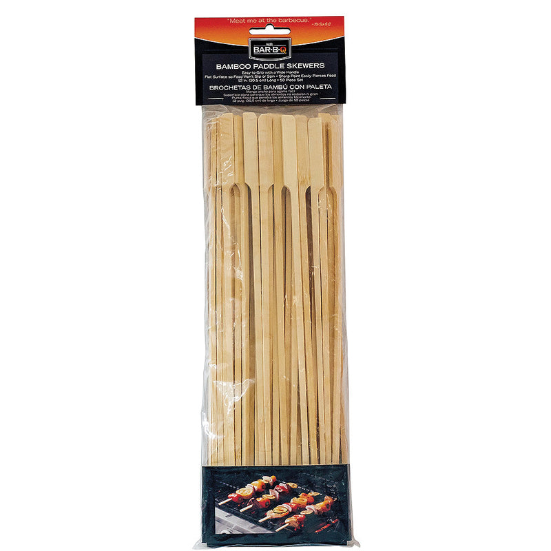 Mr. Bar-B-Q 12" Bamboo Paddle Skewers