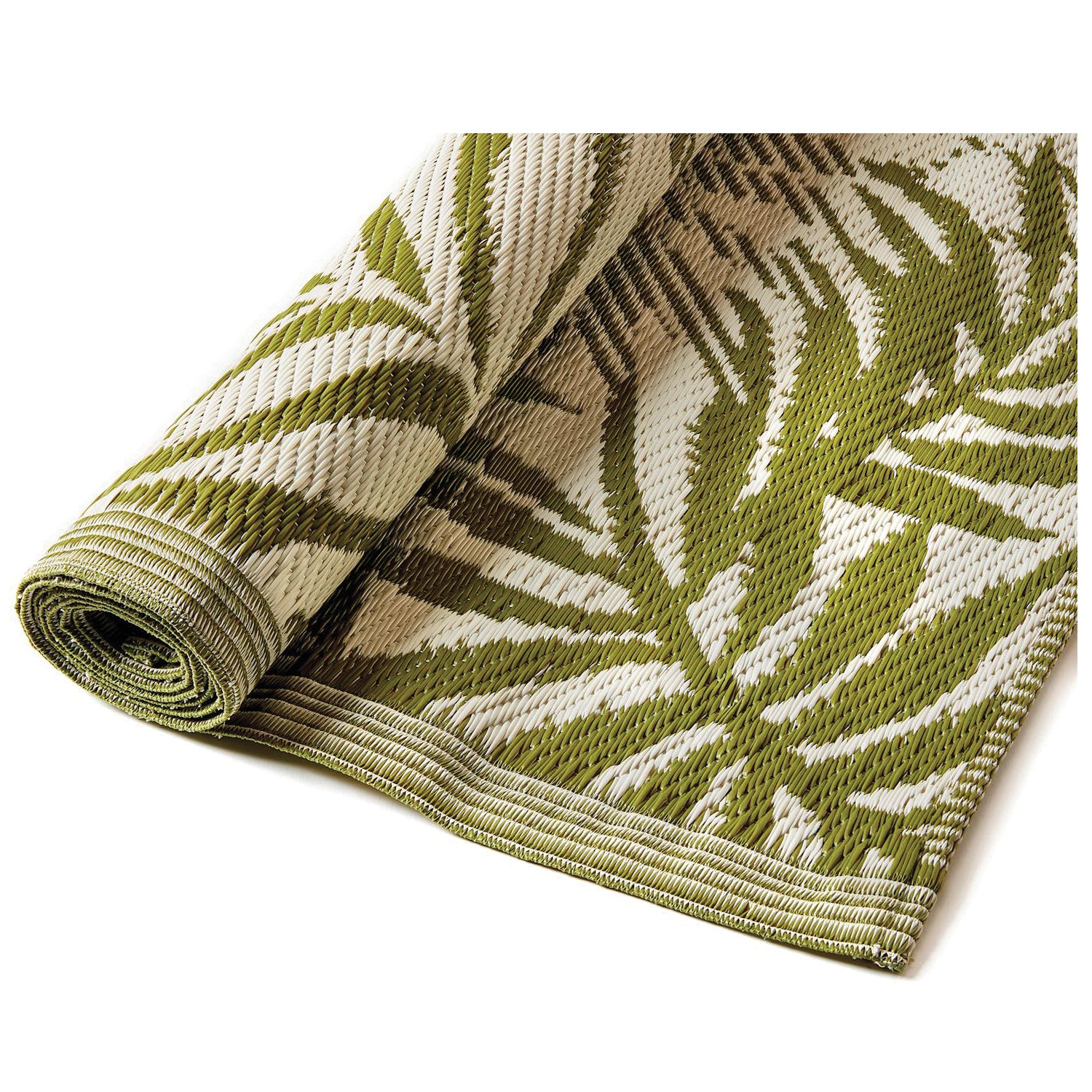 GiftCraft Green Leaf Outdoor Rug – ShopCGX