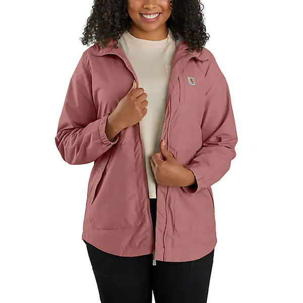 Carhartt Womens Rockford Relaxed Fit Lightweight - 1 Warm Rating Rain Jacket