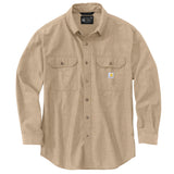 carhartt Mens Loose Fit Midweight Chambray Long Sleeve Shirt