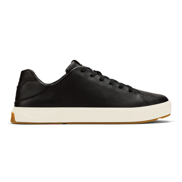 OluKai Mens Lae‘ahi Lī ‘Ili Waterproof Leather Sneakers