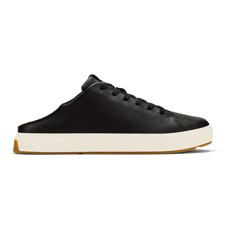 OluKai Mens Lae‘ahi Lī ‘Ili Waterproof Leather Sneakers