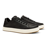 OluKai Mens Lae‘ahi Lī ‘Ili Waterproof Leather Sneakers