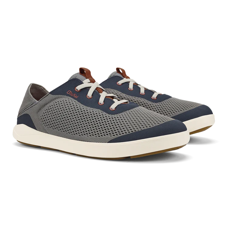 OluKai Mens Moku Pae Breathable Boat Shoes