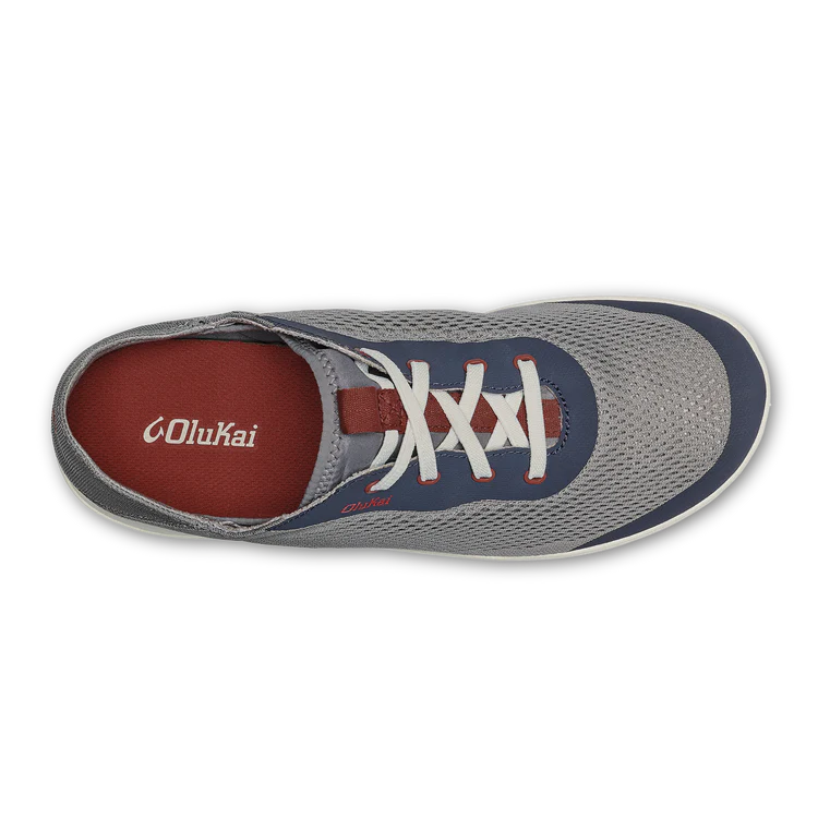OluKai Mens Moku Pae Breathable Boat Shoes