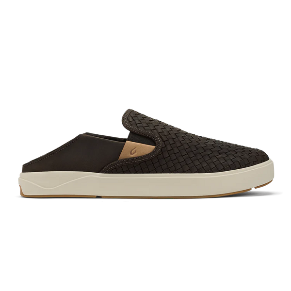 OluKai Mens Lae'ahi Lauhala Woven Leather Shoes