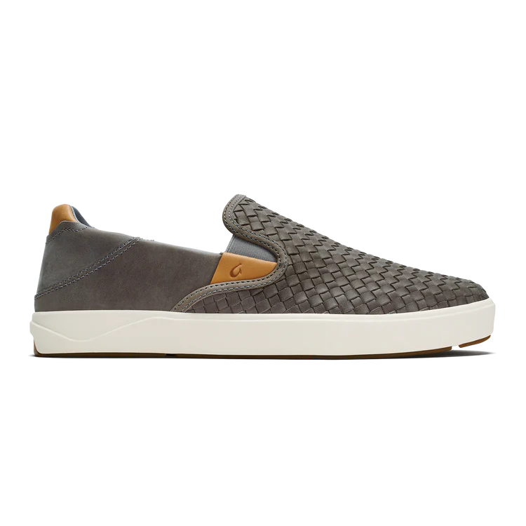 OluKai Mens Lae‘ahi Lauhala Slip-On Shoes