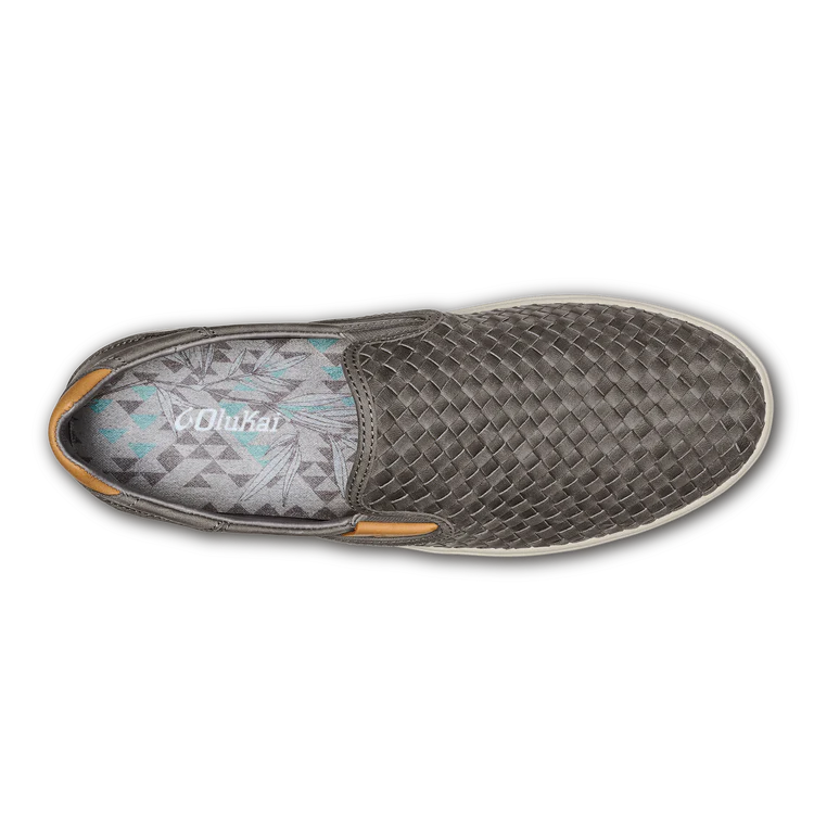 OluKai Mens Lae‘ahi Lauhala Slip-On Shoes