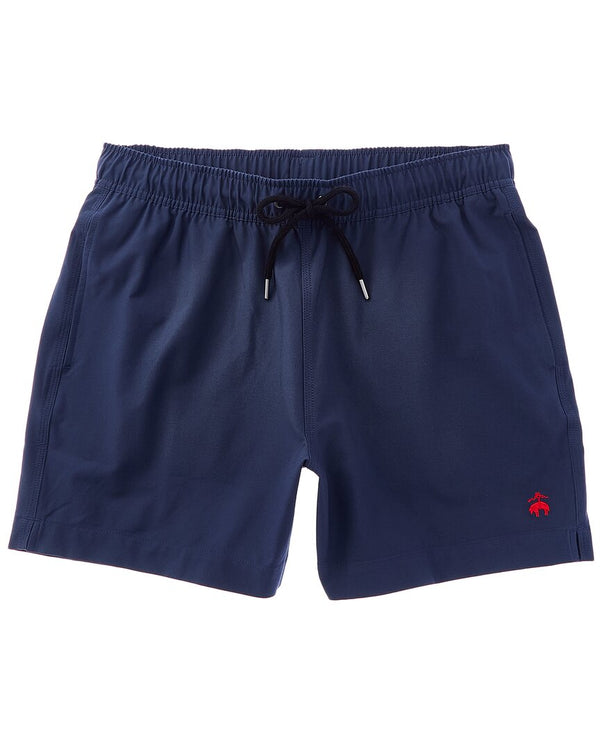 Brooks Brothers Mens 5" Stretch Swim Trunks