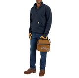 Carhartt Mens Marquette Mock-Neck 1/4 Zip Sweatshirt