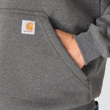 Carhartt Mens Marquette Mock-Neck 1/4 Zip Sweatshirt