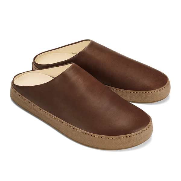 OluKai Mens Hāmani Leather Mules