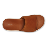OluKai Mens ‘Ōlali Leather Slide Sandals