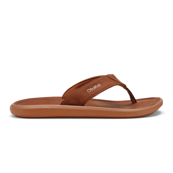 OluKai Mens Pili Waterproof Leather Sandals