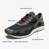 OluKai Mens 'Ahi Performance Marine Shoes
