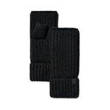 UGG Womens Chunky Rib Fingerless Gloves