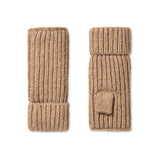 UGG Womens Chunky Rib Fingerless Gloves