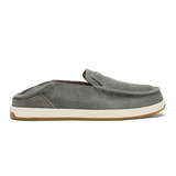 OluKai Mens Kākaha Nia Leather Slip-On Shoes