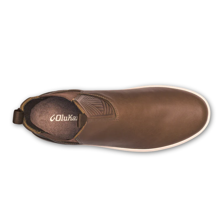 OluKai Mens Lae'ahi Mid Chelsea Boots