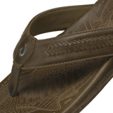 OluKai Mens Mea Ola Mano Leather Sandals
