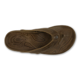 OluKai Mens Mea Ola Mano Leather Sandals