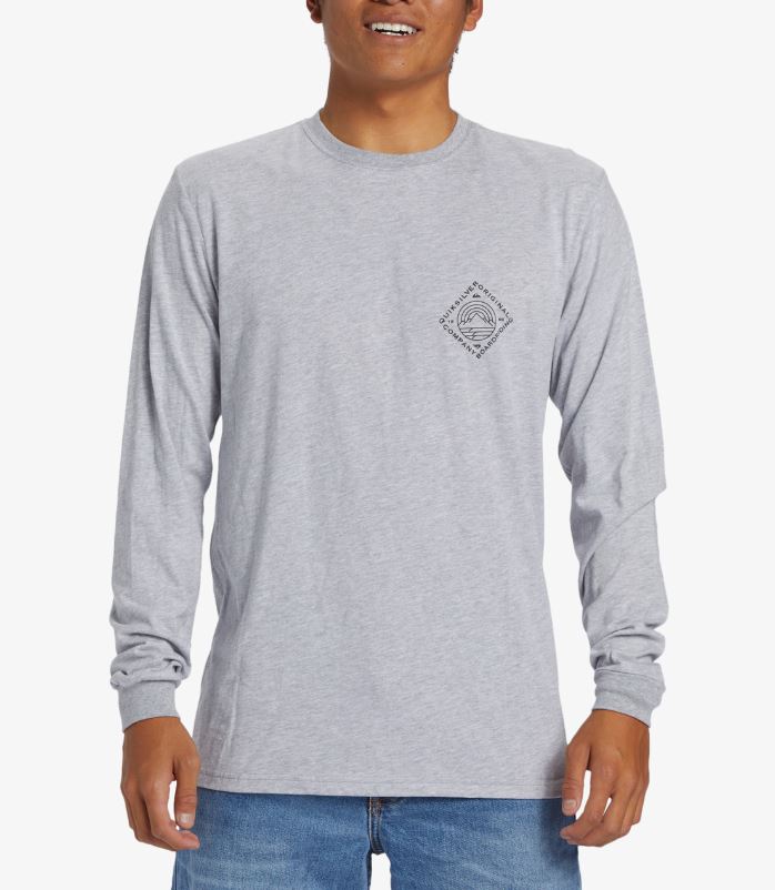Quiksilver Mens Scenic View Long Sleeve T-Shirt
